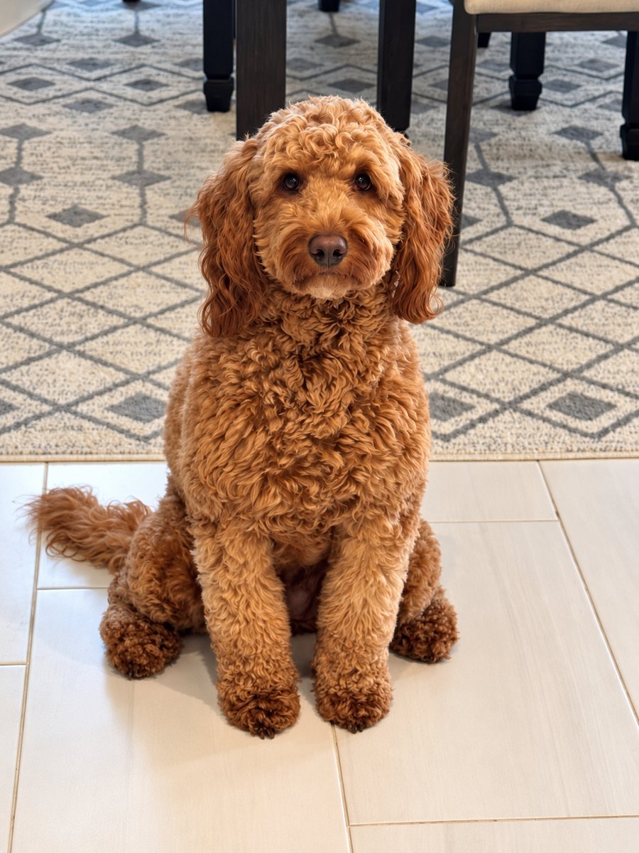 Sadie Mae, a Goldendoodle at Texas Doodles in Kountze, Texas